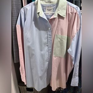 Abercrombie oversized button up